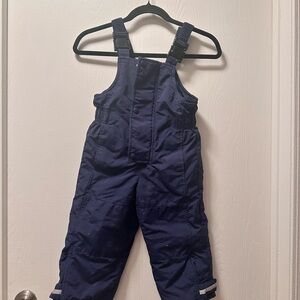 Hanna Andersson Dark Blue Kids Snow Bib/Overalls - Sz 100